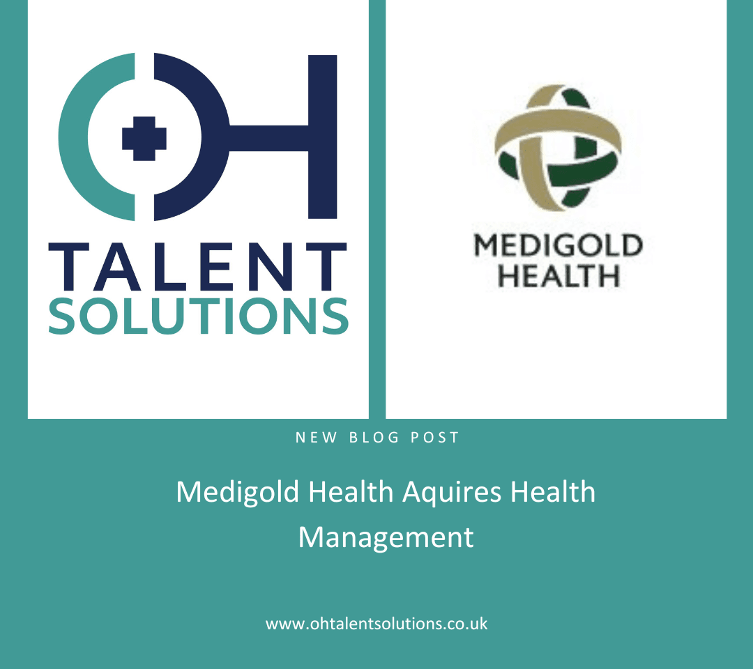 OH Talent Solutions and Medigold Health logos announce new blog post examining 2025 National Insurance changes impact on Occupational Health sector. OH Talent Solutions, specialist OH recruitment consultancy, and Medigold Health, leading UK occupational health provider, share expertise via www.ohtalentsolutions.co.uk